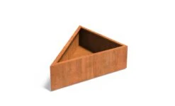 Cortenstaal Plantenbak Triangle 140 X 140 X 40 Cm