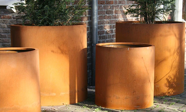 Plantenbak Cortenstaal Rond 200x80 Cm Adezz 4 Plantenbak Cortenstaal Rond 200x80 Cm Adezz - Afbeelding 2