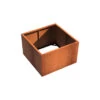 Plantenbak Cortenstaal 120x120x80 Cm Zonder Bodem
