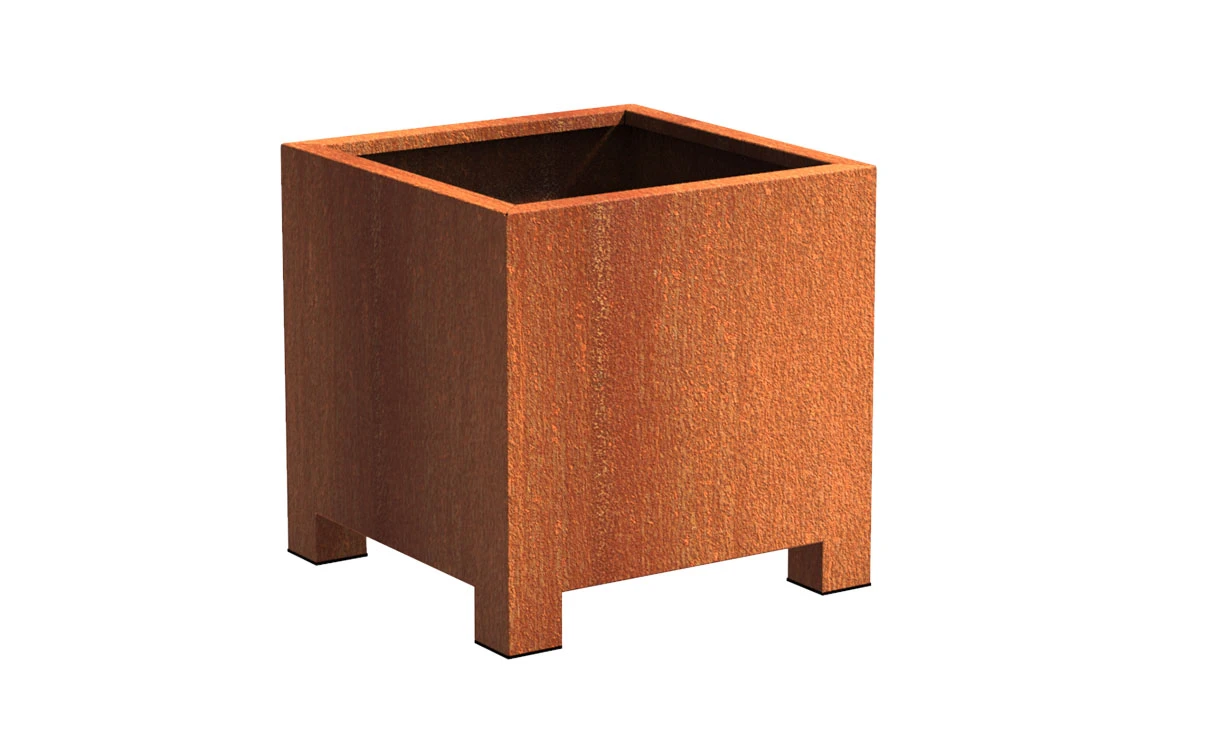 Plantenbak Cortenstaal Op Poten 70x70x70 Cm Adezz 3 Plantenbak Cortenstaal Op Poten 70x70x70 Cm Adezz