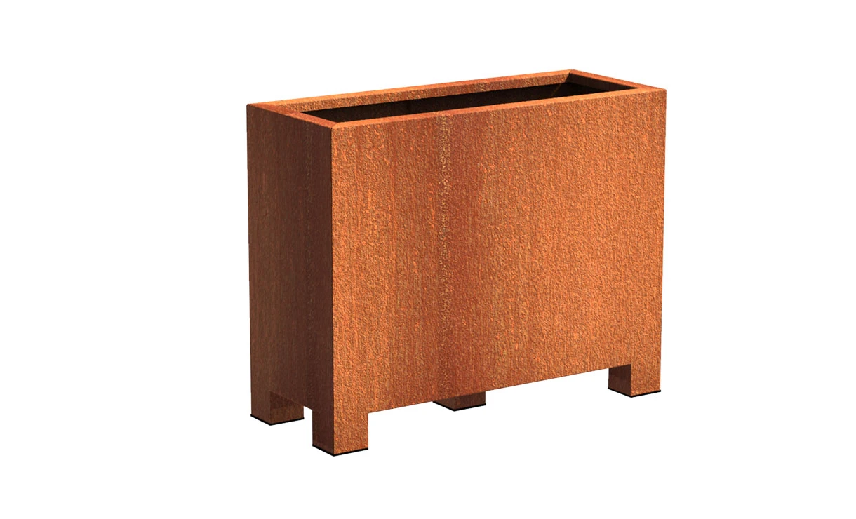 Plantenbak Cortenstaal Op Poten 100x40x80 Cm Adezz 3 Plantenbak Cortenstaal Op Poten 100x40x80 Cm Adezz