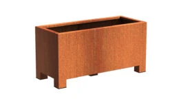 Plantenbak Cortenstaal Op Poten 120x50x60 Cm Adezz