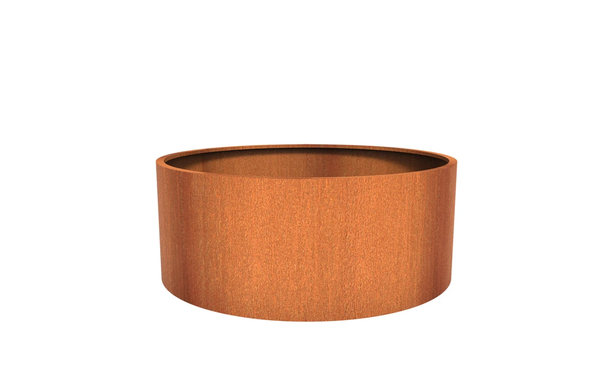 Plantenbak Cortenstaal Rond 200x80 Cm Adezz 3 Plantenbak Cortenstaal Rond 200x80 Cm Adezz