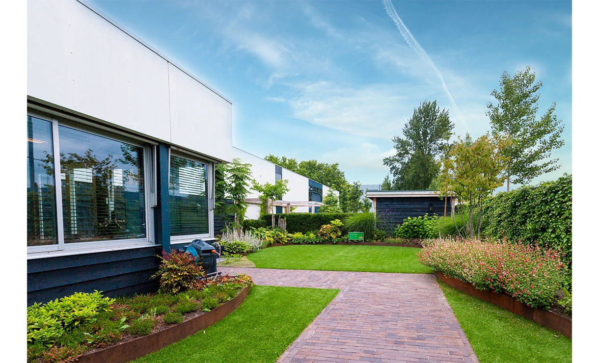 Borderrand Cortenstaal 3 Mm Hoek Recht Buiten 30x30x39 Cm 4 Borderrand Cortenstaal 3 Mm Hoek Recht Buiten 30x30x39 Cm - Afbeelding 2