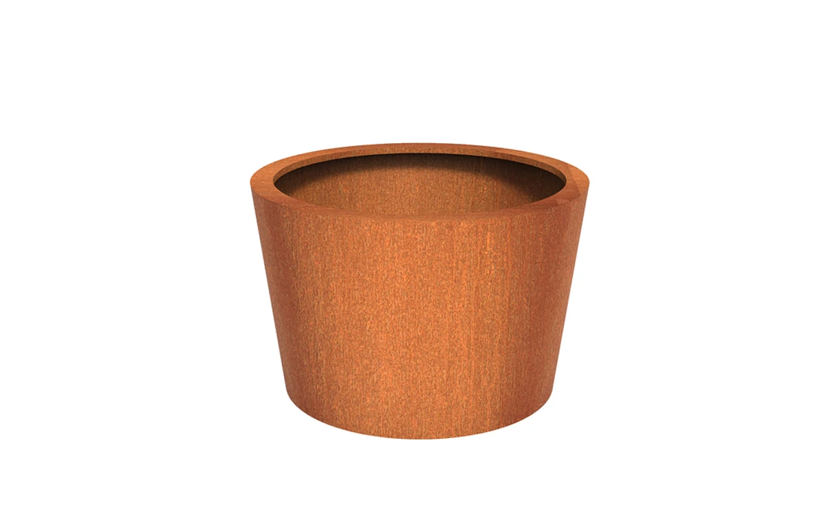 Plantenbak Cortenstaal Conic 120x80 Cm Adezz 3 Plantenbak Cortenstaal Conic 120x80 Cm Adezz