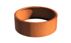 Plantenbak Cortenstaal Rond 120x40 Cm Adezz Zonder Bodem