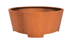 Plantenbak Cortenstaal Conic 200x80 Cm Adezz Op Poten
