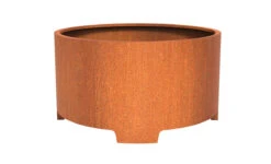 Plantenbak Cortenstaal Rond 150x80 Cm Adezz Op Poten