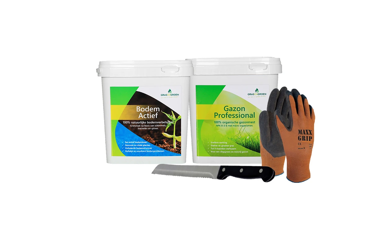 Gazon Startpakket 50 M² 3 Gazon Startpakket 50 M²