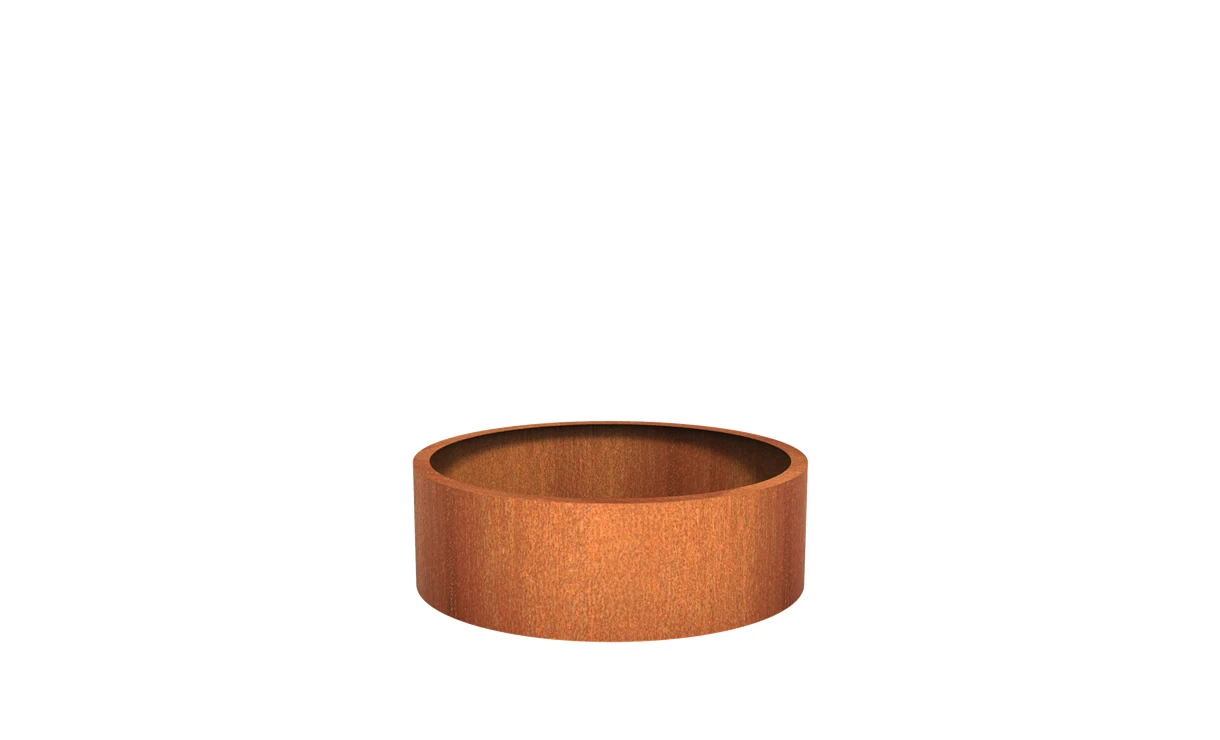 Plantenbak Cortenstaal Rond 120x40 Cm Adezz 3 Plantenbak Cortenstaal Rond 120x40 Cm Adezz