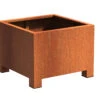 Plantenbak Cortenstaal Op Poten 80x80x60 Cm Adezz