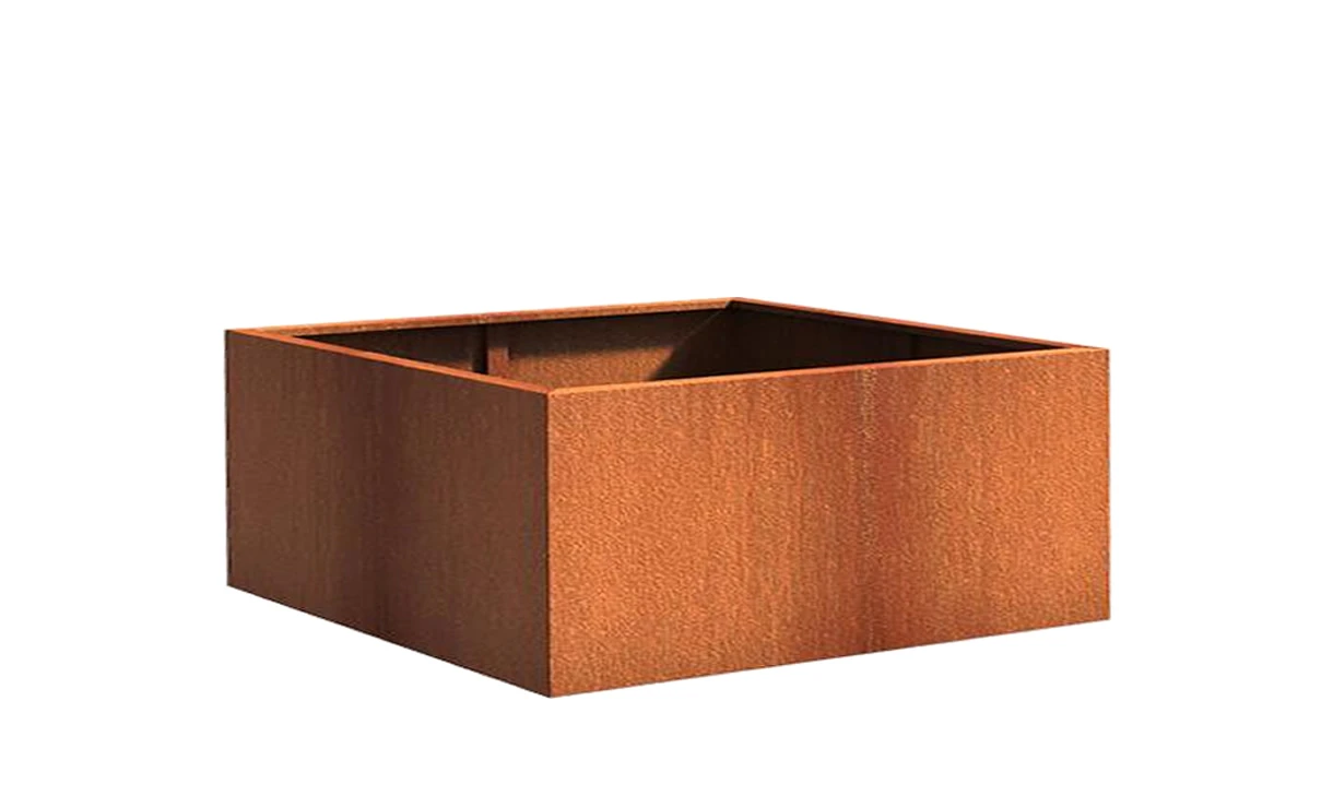 Plantenbak Cortenstaal 120x120x60 Cm Adezz 3 Plantenbak Cortenstaal 120x120x60 Cm Adezz