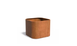 Plantenbak Cortenstaal Tonic 100 X 100 X 80 Cm Adezz