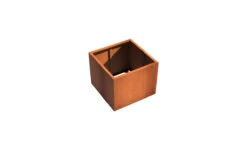 Plantenbak Cortenstaal 100x100x80 Cm Zonder Bodem